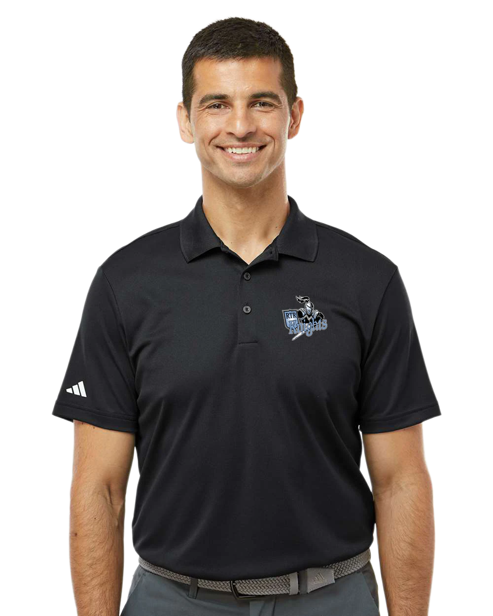 Russell-Tyler-Ruthon Softball - Black Polo - Left Chest
