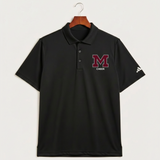 Moline Cheer general - Black Polo - Left Chest