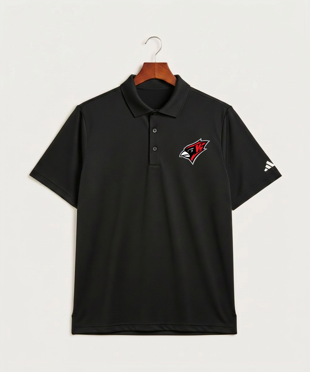 Willmar High School Athletics - Black Polo - Left Chest