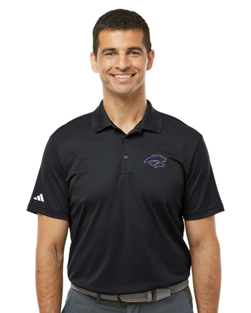 Zumbrota-Mazeppa Volleyball - Black Polo - Left Chest