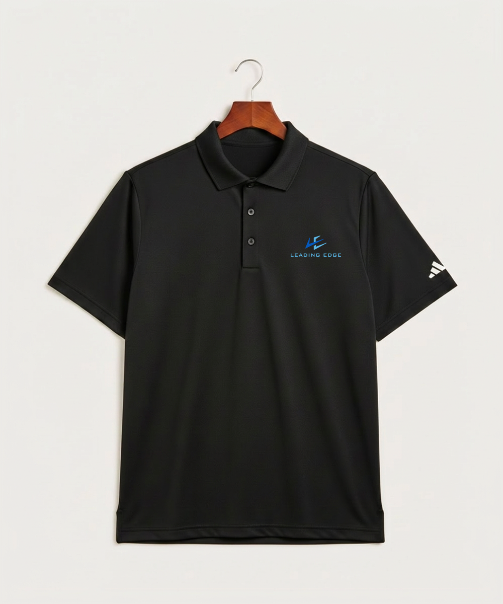 Leading Edge Team Store - Black Polo - Left Chest