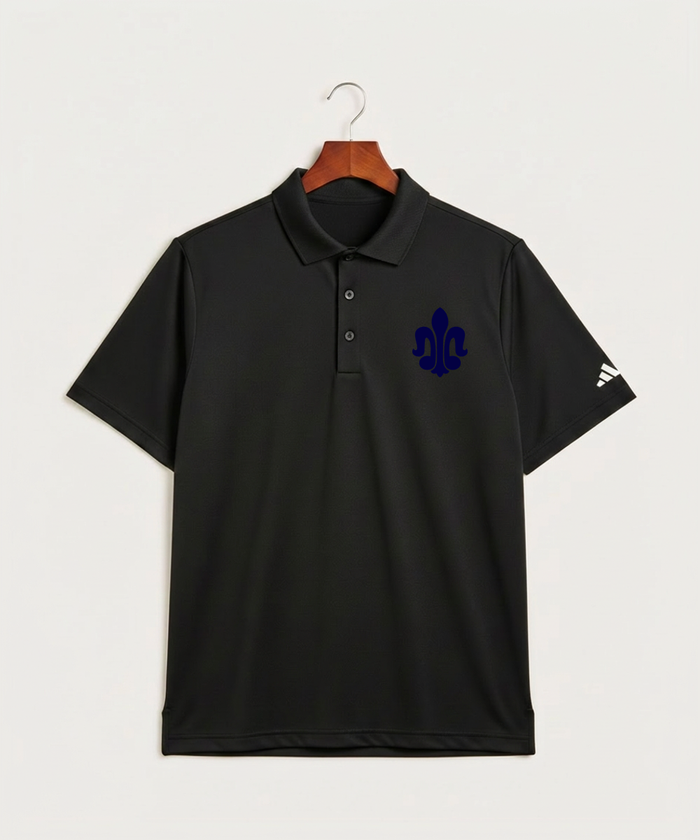 Saint Peter High School Athletics - Black Polo - Left Chest