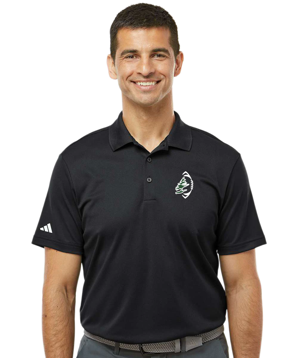 DC Everest Middle School Football — example store - Black Polo - Left Chest
