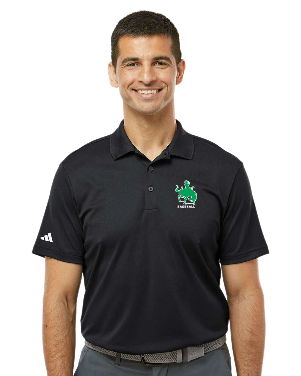 Breckenridge Baseball - Black Polo - Left Chest