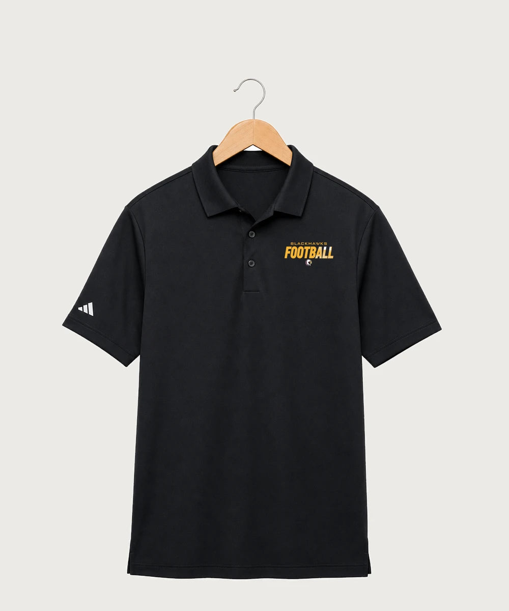 Stockton High School Football - Black Polo