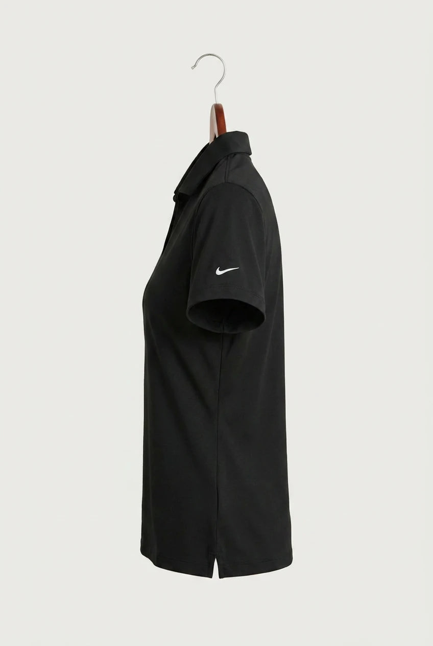 Forreston Track and Field - Black Polo - Left Chest (side)