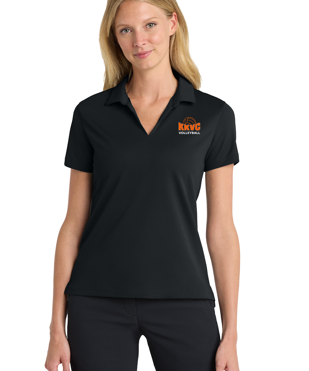 KVCC Volleyball - Black Polo - Left Chest