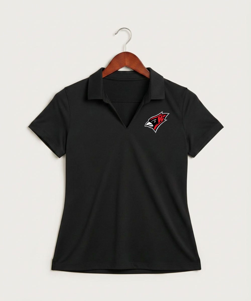 Willmar High School Athletics - Black Polo - Left Chest
