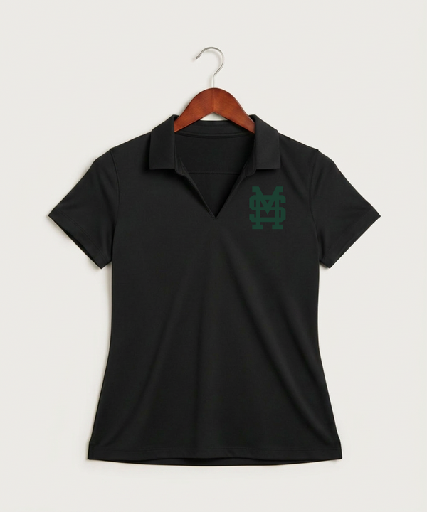 Sleepy Eye St. Mary's High School Athletics Coed - Black Polo - Left Chest