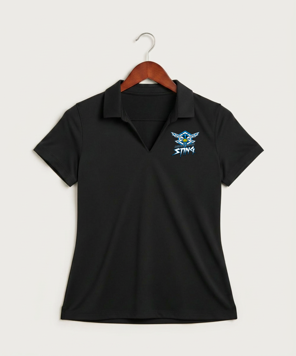 Minnesota Sting Athletics - Black Polo - Left Chest