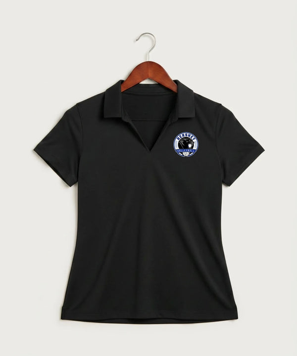 Hershey High School Volleyball Team Store - Black Polo - Left Chest