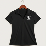 Polo HS Football general - Black Polo - Left Chest