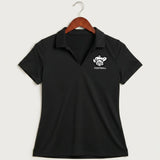 Polo HS Football general - Black Polo - Left Chest