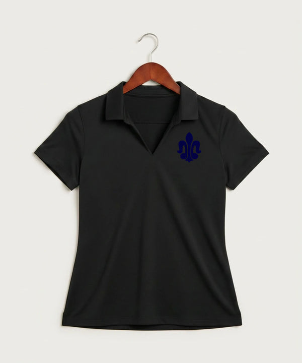 Saint Peter High School Athletics - Black Polo - Left Chest