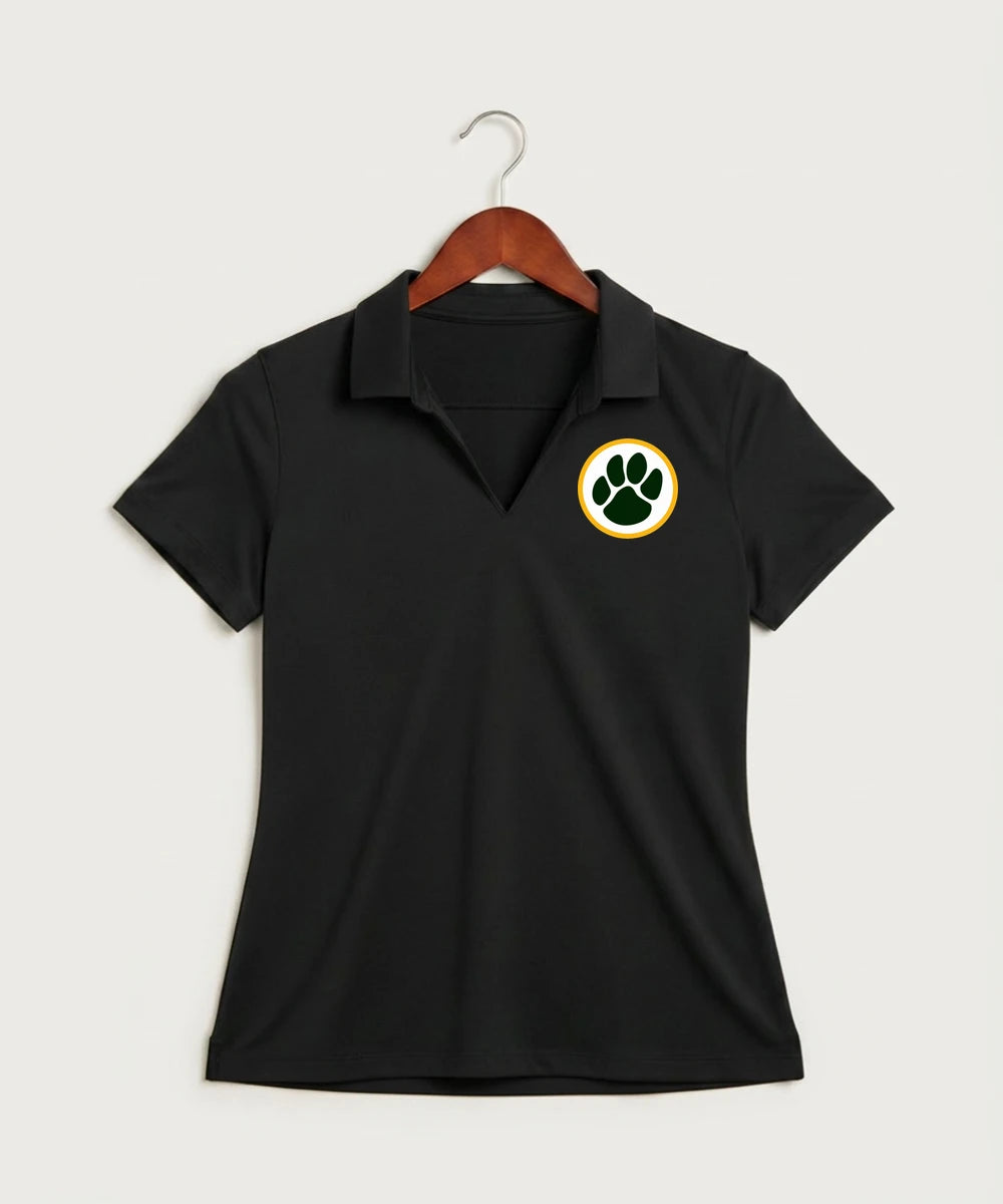 Ashwaubenon High School Football (Boys) (Sandbox) - Black Polo - Left Chest