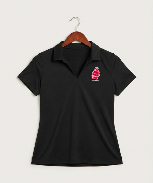 Amboy Football general - Black Polo - Left Chest