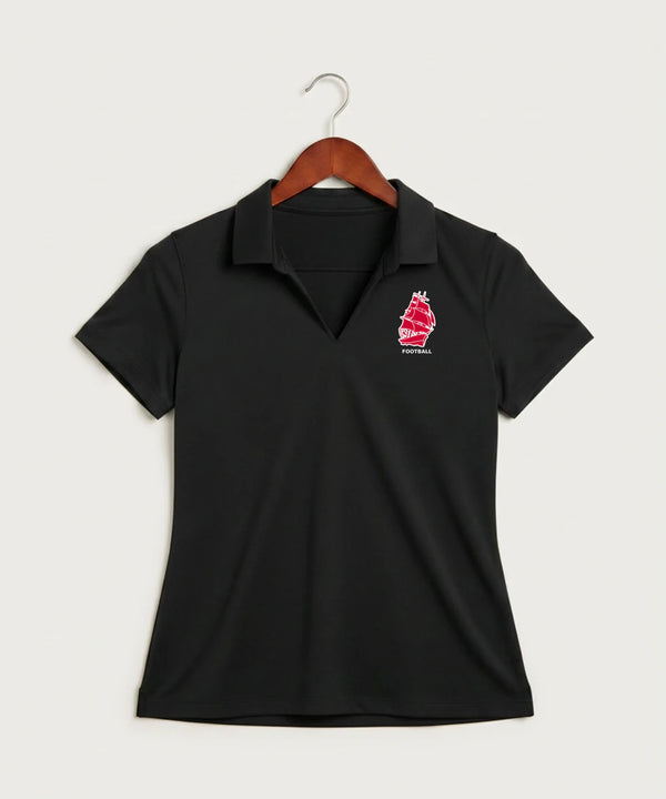 Amboy Football general - Black Polo - Left Chest
