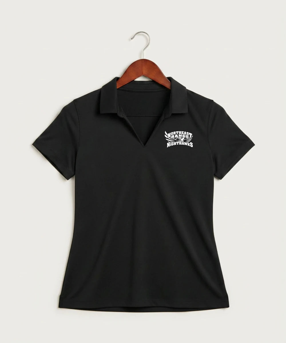 Northeast Range High School Volleyball (Girls) - Black Polo - Left Chest