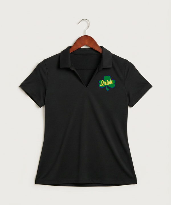 Rosemount High School Volleyball (Girls) - Black Polo - Left Chest