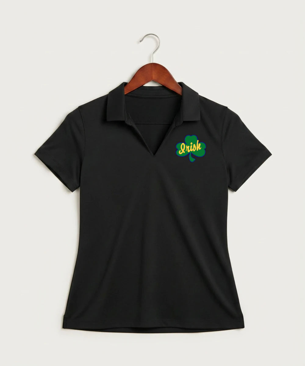 Rosemount High School Volleyball (Girls) - Black Polo - Left Chest