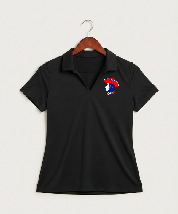 Hills-Beaver Creek High School Volleyball (Girls) - Black Polo - Left Chest