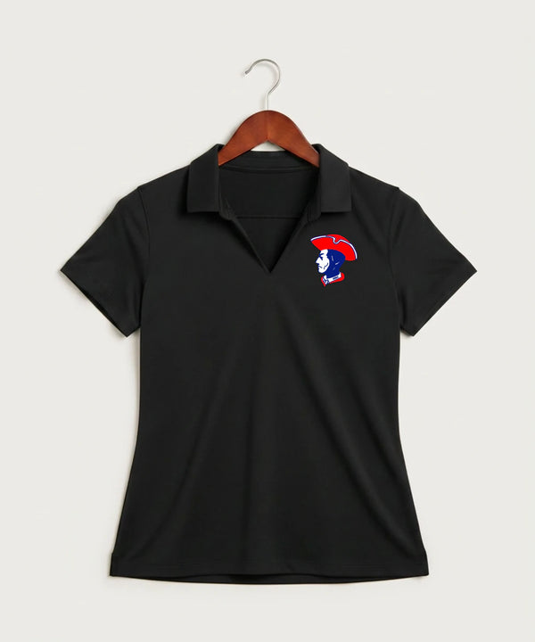 Hills-Beaver Creek High School Volleyball (Girls) - Black Polo - Left Chest