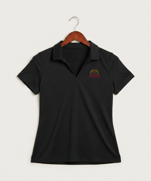 Northfield High School Volleyball (Girls) - Black Polo - Left Chest