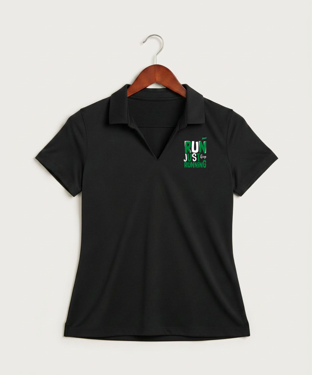 Waterville-Elysian-Morristown High School Football (Boys) - Black Polo - Left Chest