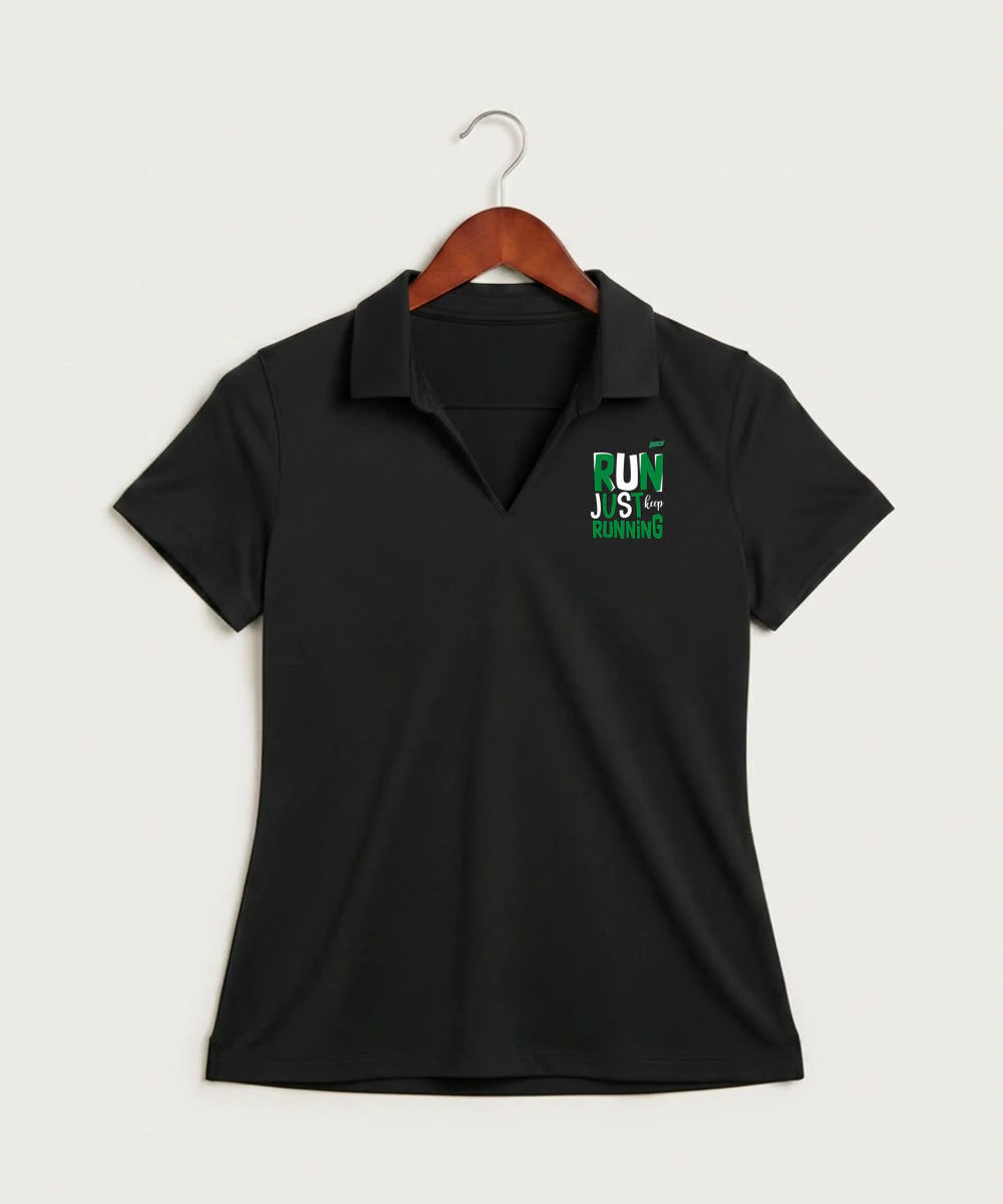Waterville-Elysian-Morristown High School Football (Boys) - Black Polo - Left Chest