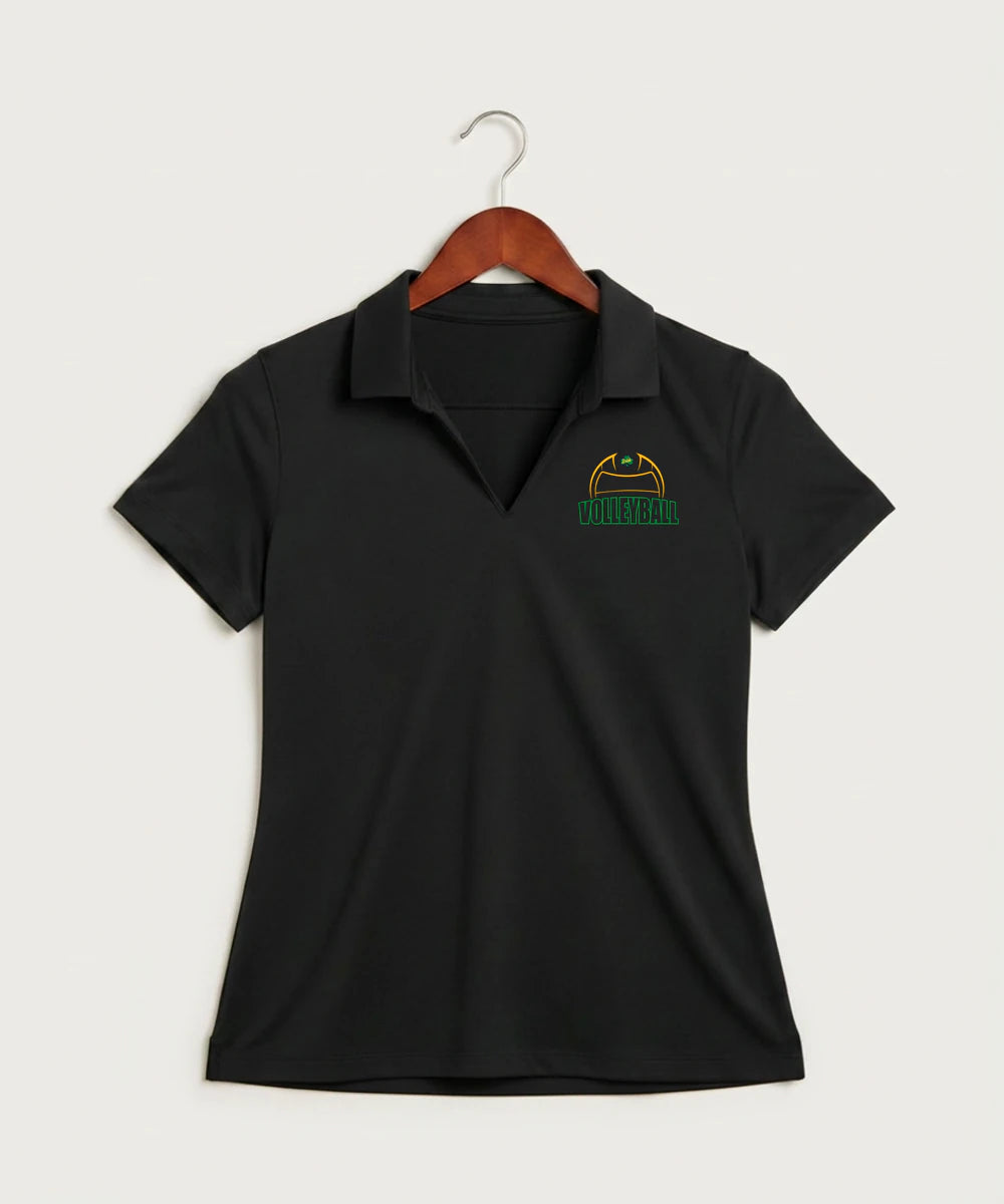 Rosemount High School Volleyball (Girls) - Black Polo - Left Chest