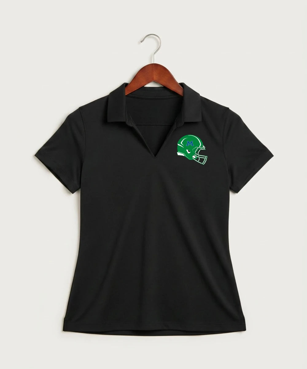 Minnewaska Area High School Football (Boys) - Black Polo - Left Chest