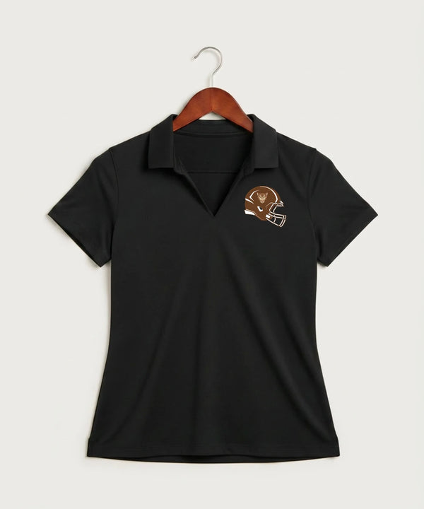 Ada Borup High School Football (Boys) - Black Polo - Left Chest
