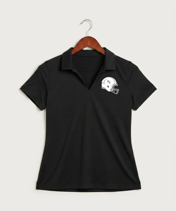 DGF High School Football (Boys) - Black Polo - Left Chest