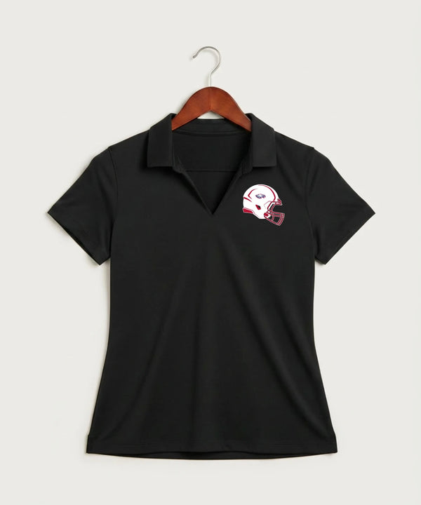 Pequot Lakes High School Football (Boys) - Black Polo - Left Chest