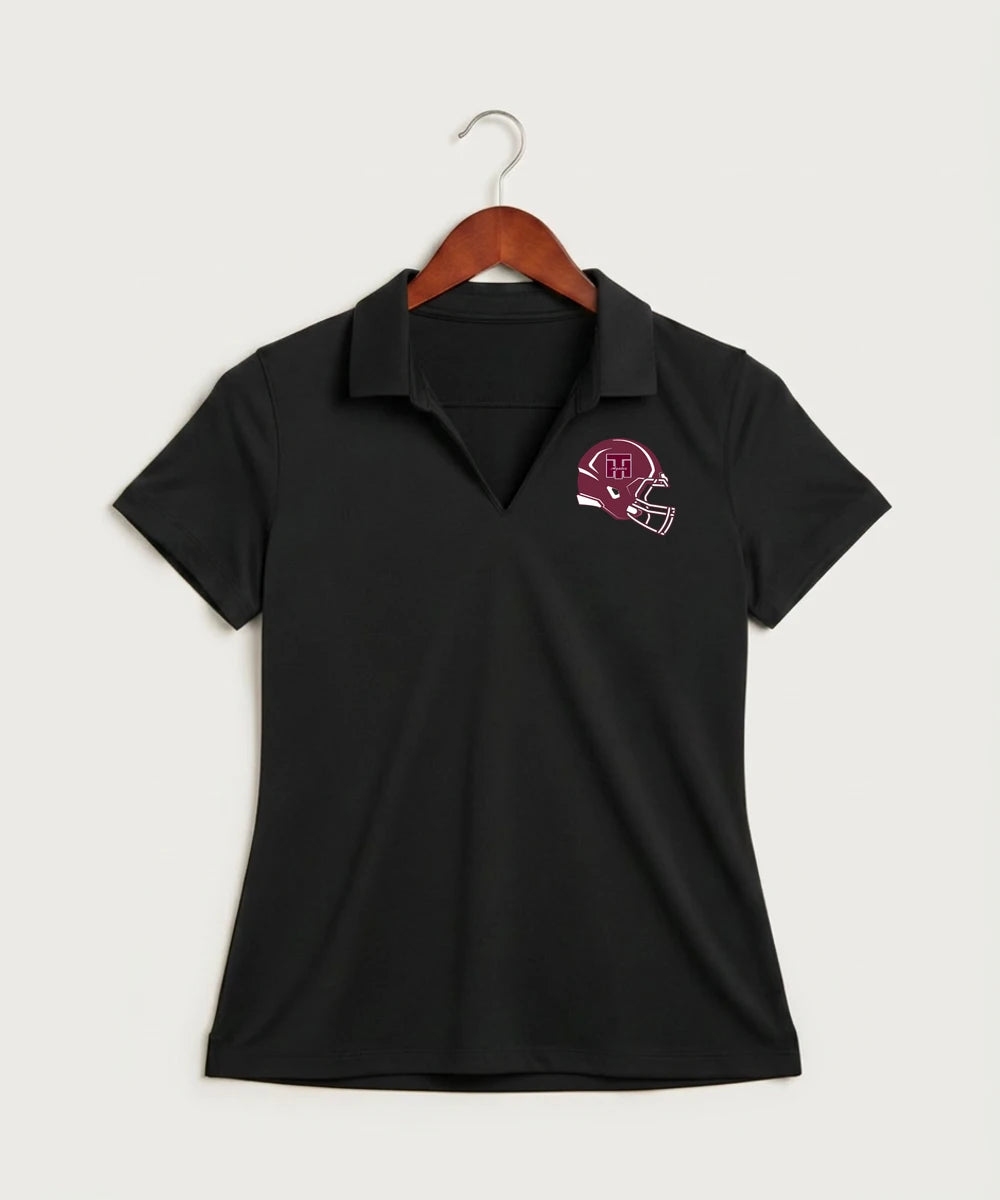 Two Harbors High School Football (Boys) - Black Polo - Left Chest