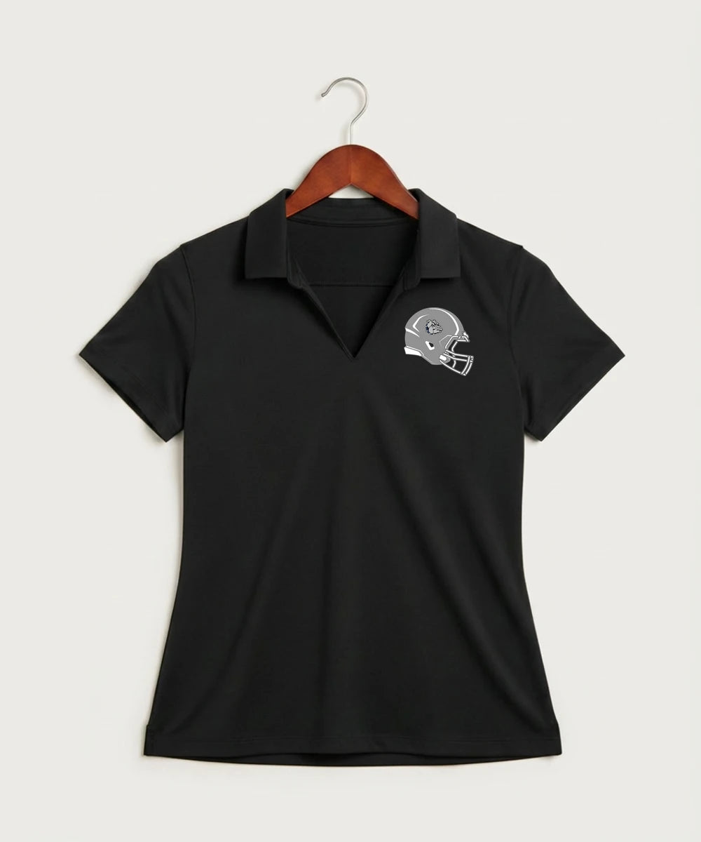 Sargent County High School Football (Boys) - Black Polo - Left Chest