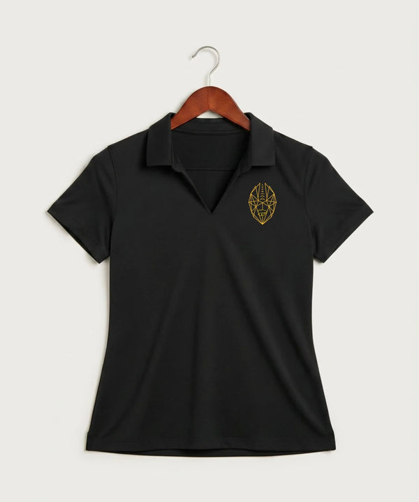 Le-Win Football - Black Polo - Left Chest