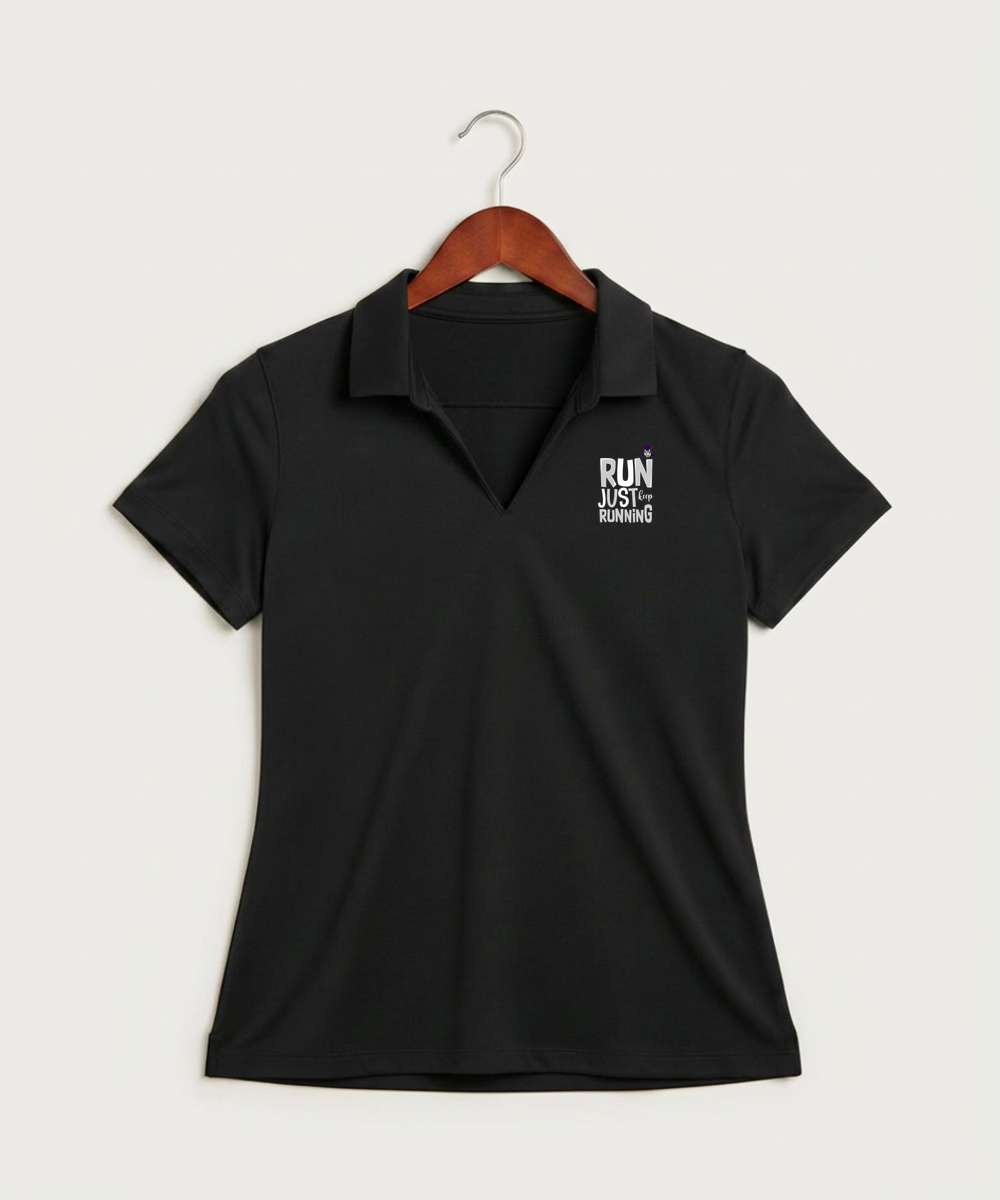 Albany High School Athletics - Black Polo - Left Chest