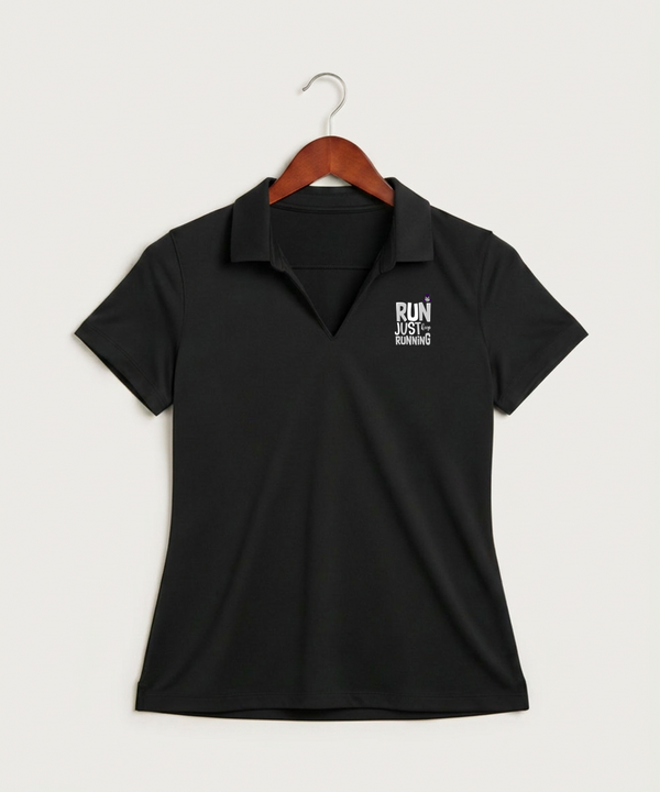 Albany High School Athletics - Black Polo - Left Chest