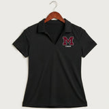 Moline Cheer general - Black Polo - Left Chest