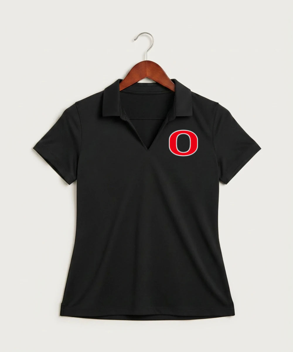 Osakis High School Athletics Coed - Black Polo - Left Chest