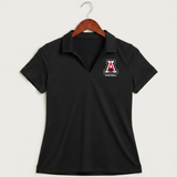 Amboy Football general - Black Polo - Left Chest