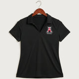 Amboy Football general - Black Polo - Left Chest