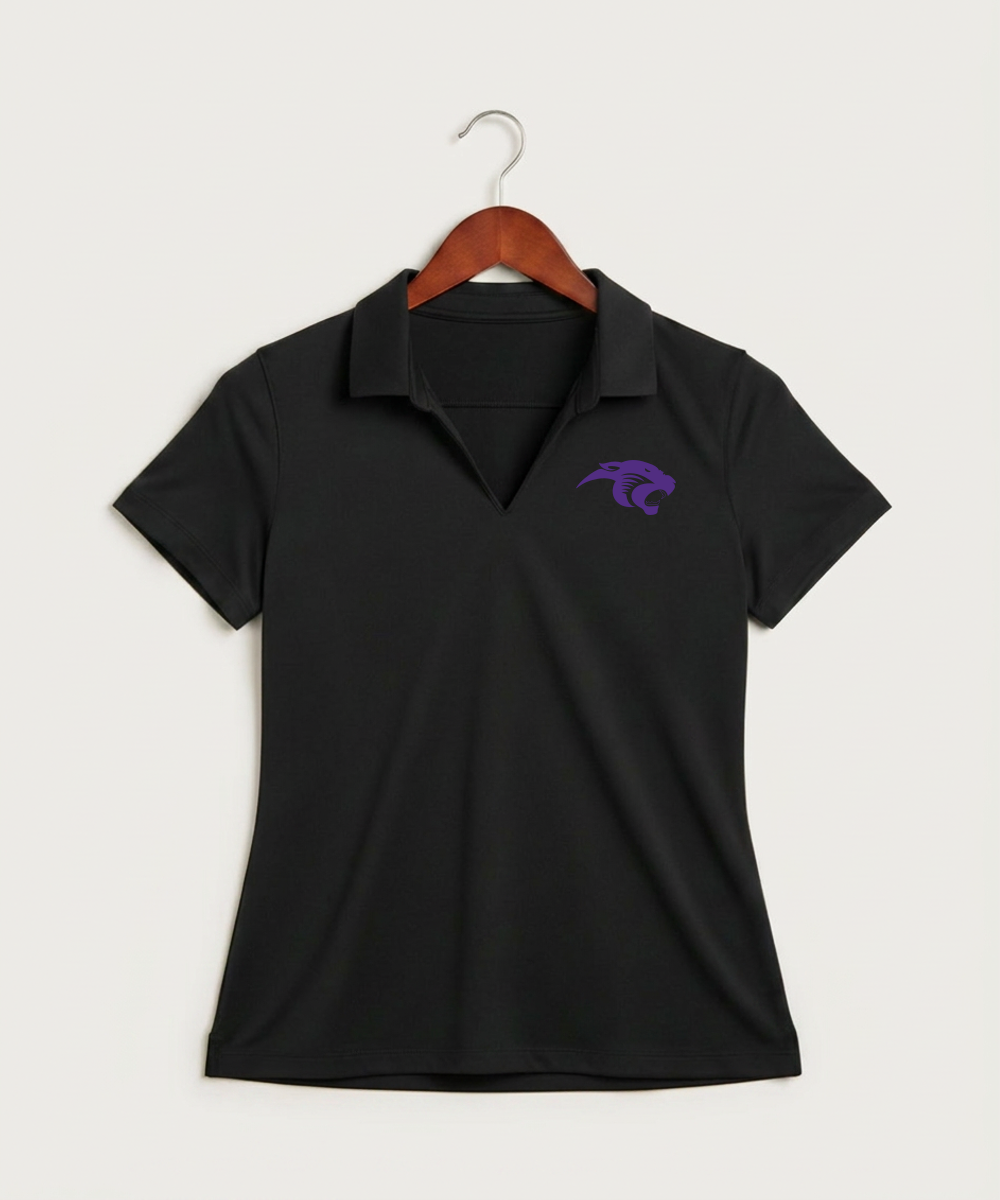 Glencoe Silver Lake High School Athletics - Black Polo - Left Chest