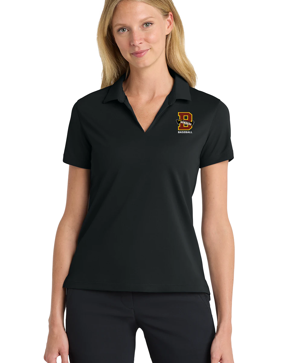 Barnum Baseball - Black Polo - Left Chest