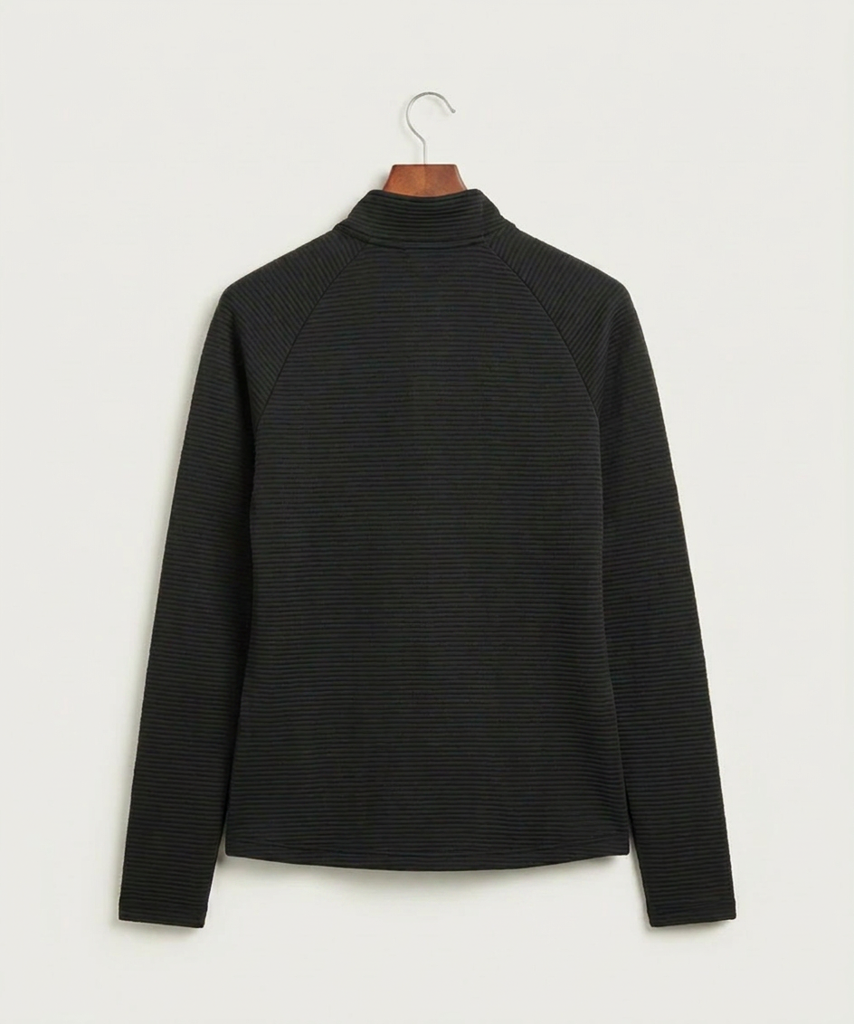 Pipestone Area High School Volleyball (Girls) - Black Quarter Zip - Left Chest (back)