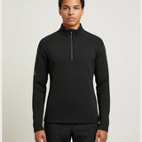 Notre Dame High School Team Store - Black Quarter Zip - Left Chest (model)
