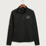 Wilson Area School Soccer Soccer - Black Quarter Zip - Left Chest