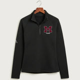 Moline Cheer general - Black Quarter Zip - Left Chest