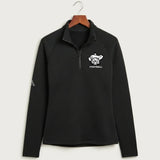 Polo HS Football general - Black Quarter Zip - Left Chest
